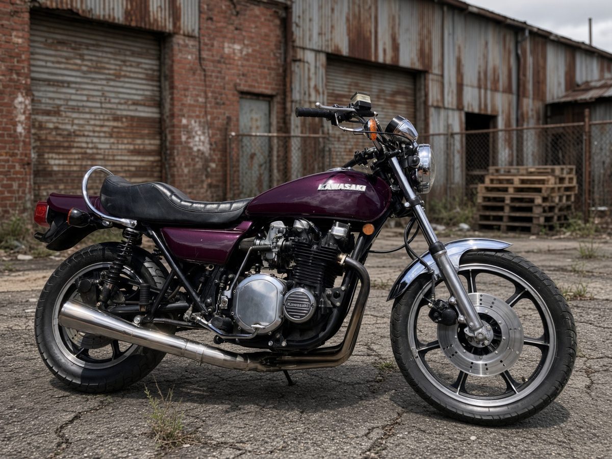 カワサキ Z1000LTD（1978年）パープル
