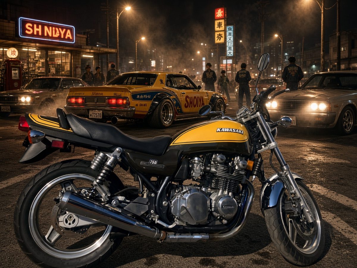 カワサキ ZEPHYR750 イエローボール（Z2火の玉カラー）